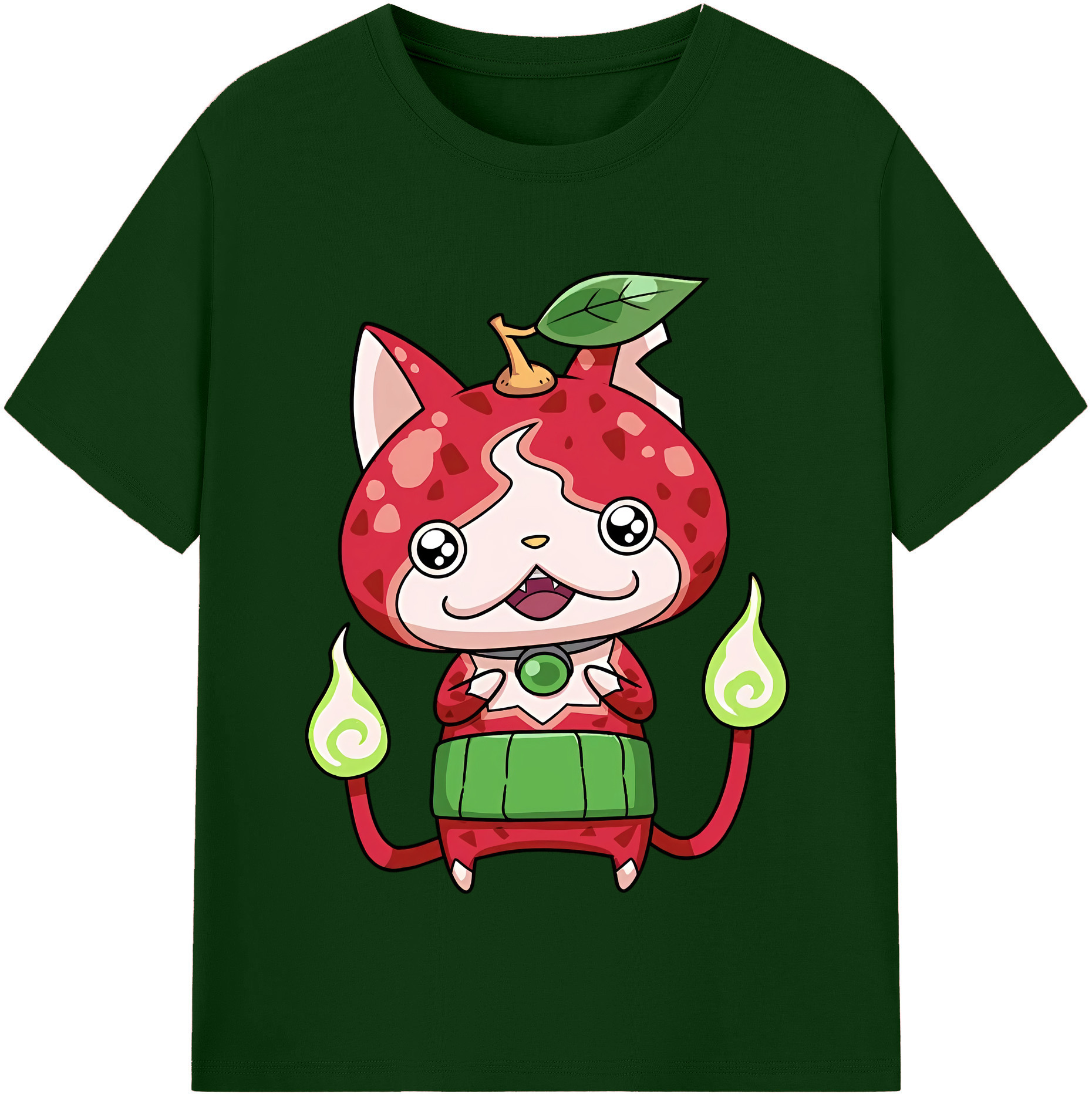 （画像用） 妖怪ウォッチ Yo-kai Watch 綿100％半袖Tシャツ（フロントプリント）